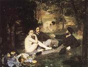 Dejeuner sur I-herbe, Edouard Manet